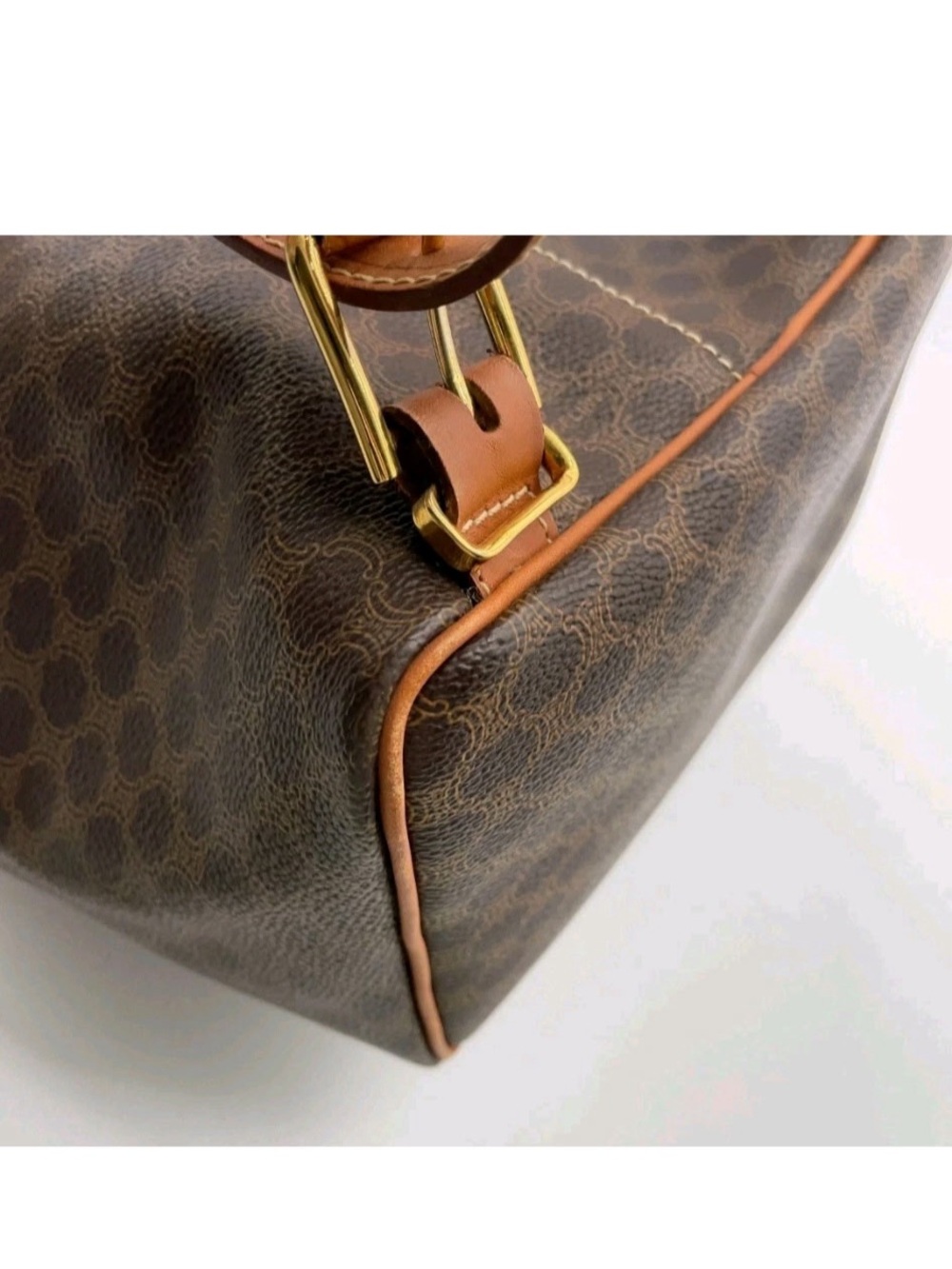 Céline Macadam Brown Backpack - Picture 5 of 10
